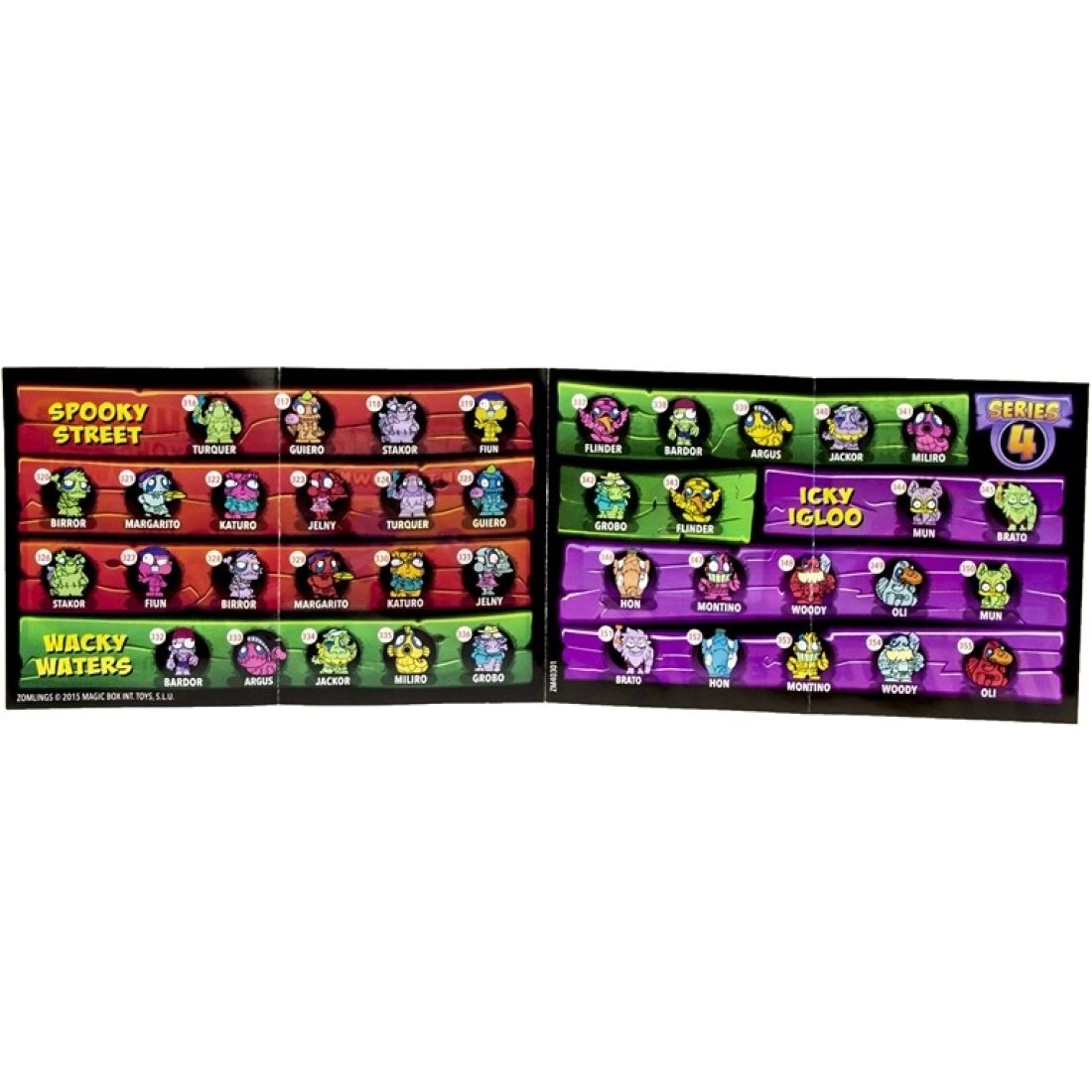 Σακουλάκι Έκπληξη Zomlings In The Big Town Series 4 Pack(1 Zomling + 1 Zom-Mobile) - Image 5