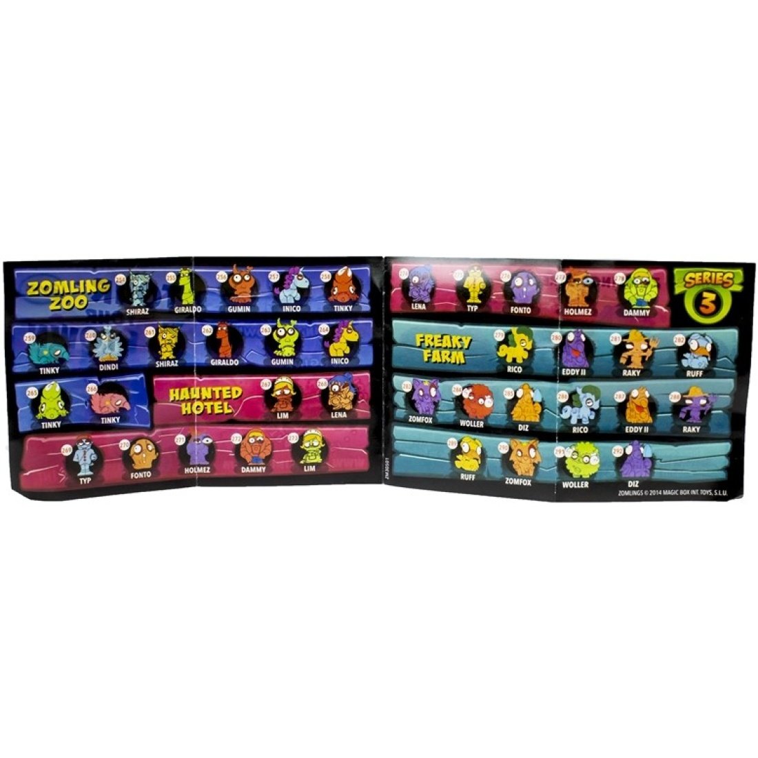 Σακουλάκι Έκπληξη Zomlings In The Big Town Series 2 Pack (1 Zomling + 1 Crystal Tower) Πολύχρωμο - Image 5