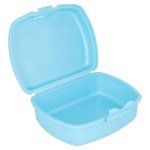 Stor Peppa Pig Πλαστικό Παιδικό Δοχείο Φαγητού Γαλάζιο μ17 x π14 x υ5.6 εκ. - Image 2