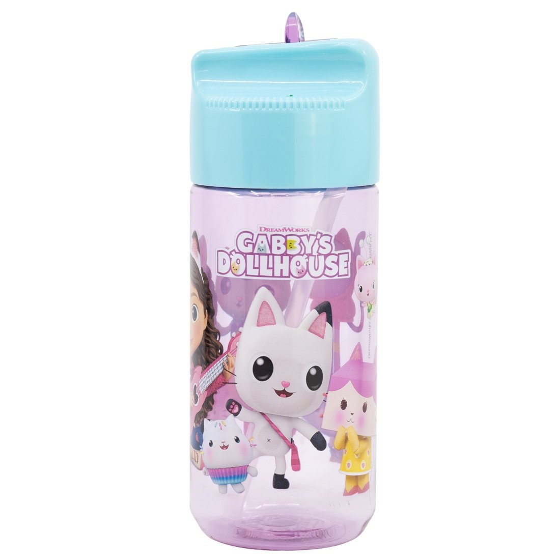 Stor Πλαστικό Παγούρι Gabby's Dollhouse 430ml Μωβ-Γαλάζιο - Image 4