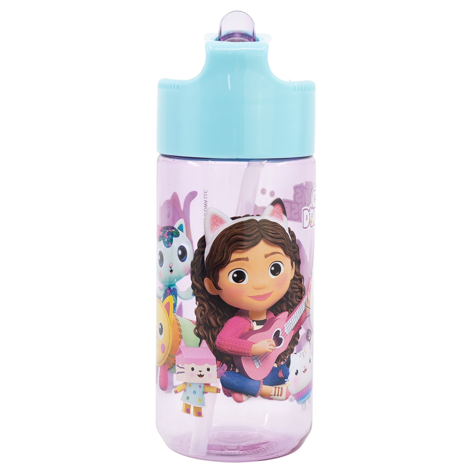 21236_C Stor Πλαστικό Παγούρι Gabby's Dollhouse 430ml Μωβ-Γαλάζιο - Image 1