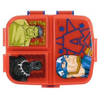 Stor Avengers Πλαστικό Παιδικό Δοχείο Φαγητού Μ18.1 x Π14.8 x Υ6.7cm