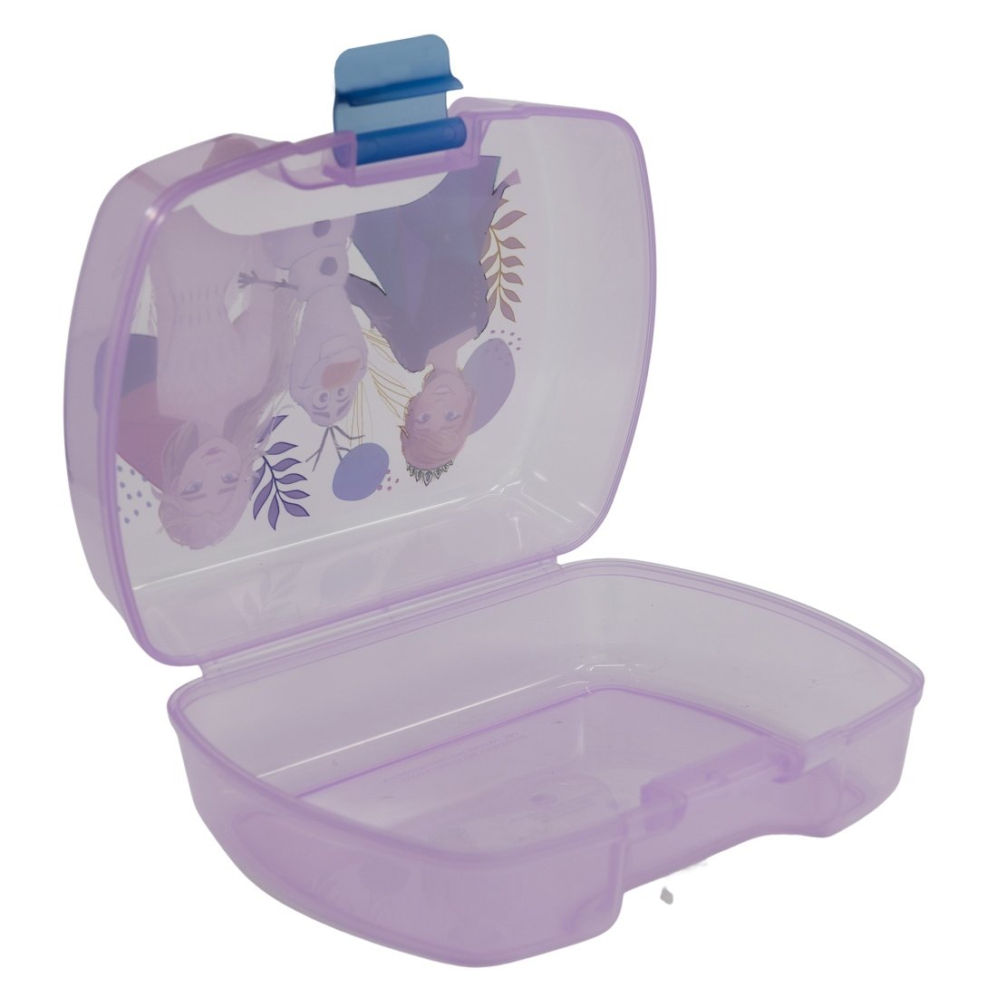 Stor Frozen trust the Journey Πλαστικό Παιδικό Δοχείο Φαγητού Μωβ Μ17 x Π14 x Υ5.6cm - Image 2