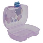 Stor Frozen trust the Journey Πλαστικό Παιδικό Δοχείο Φαγητού Μωβ Μ17 x Π14 x Υ5.6cm - Image 2