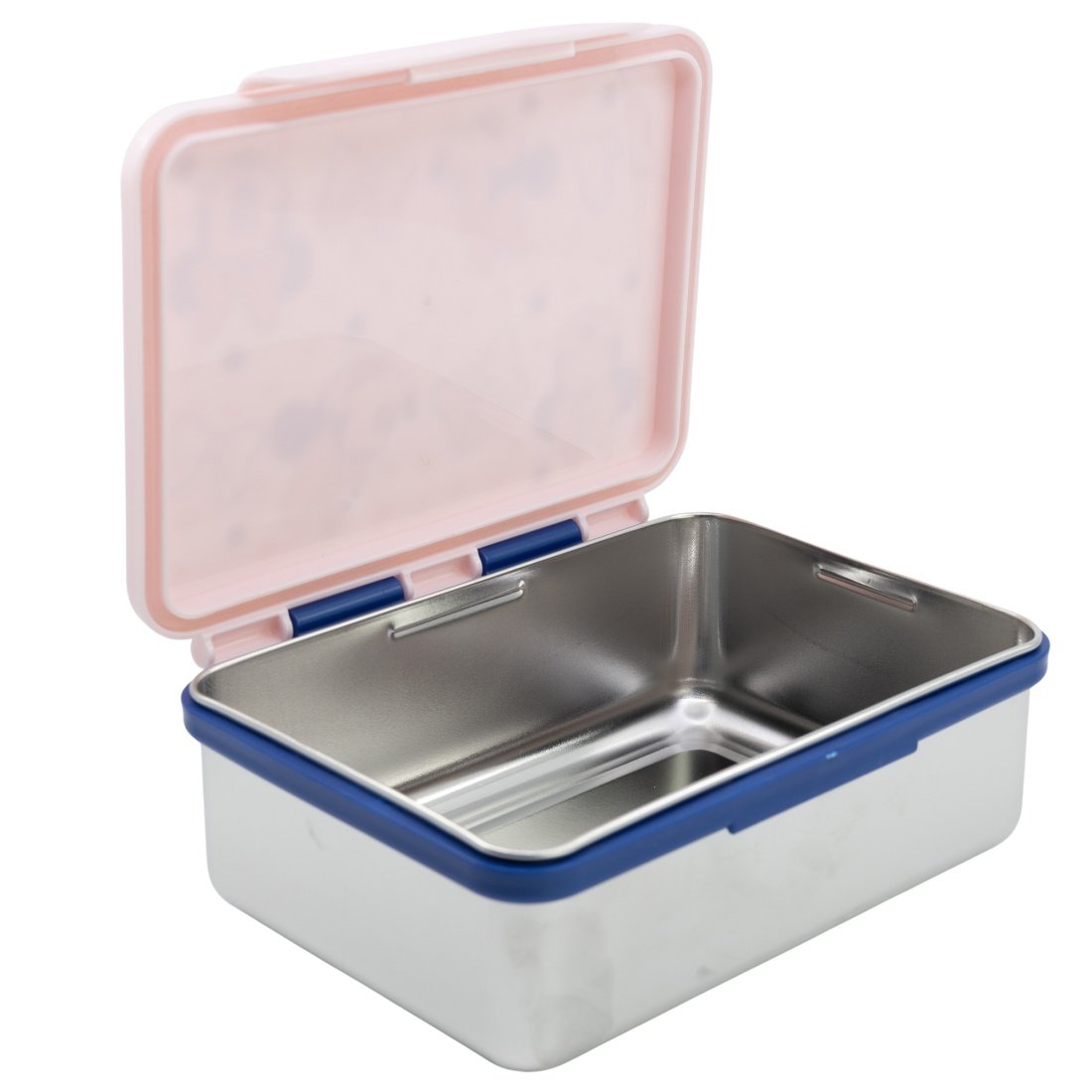 Stor Minnie Mouse Awesome Faces Ανοξείδωτο Παιδικό Δοχείο Φαγητού Ροζ - Image 2