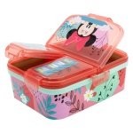 Stor Minnie Mouse Πλαστικό Παιδικό Δοχείο Φαγητού Μ18.1 x Π14.8 x Υ6.7cm - Image 3