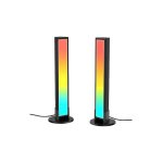BlitzWolf Bluetooth Διακοσμητικό Φωτιστικό με Φωτισμό RGB Μπάρα LED σε Μαύρο Χρώμα