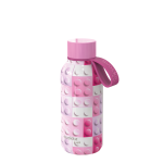 Quokka Ανοξείδωτο Παγούρι Θερμός Pink Bricks σε Ροζ χρώμα 330ml