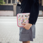 Quokka Twist Birds Πλαστικό Παιδικό Δοχείο Φαγητού Ροζ - Image 2