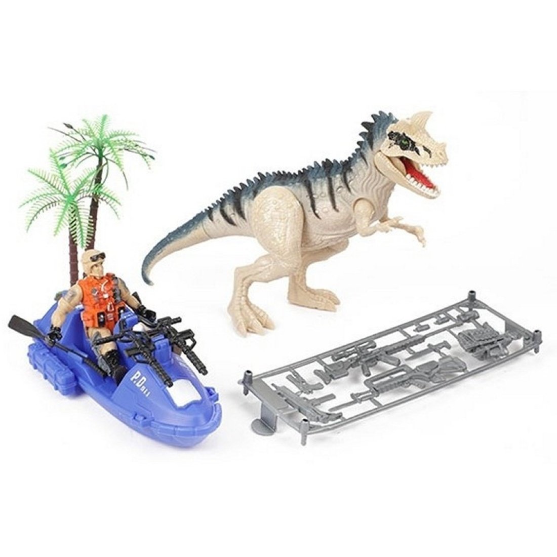 Toi Toys Jurassic World Κερατόσαυρος  με Αξεσουάρ 21X28X10CM - Image 4