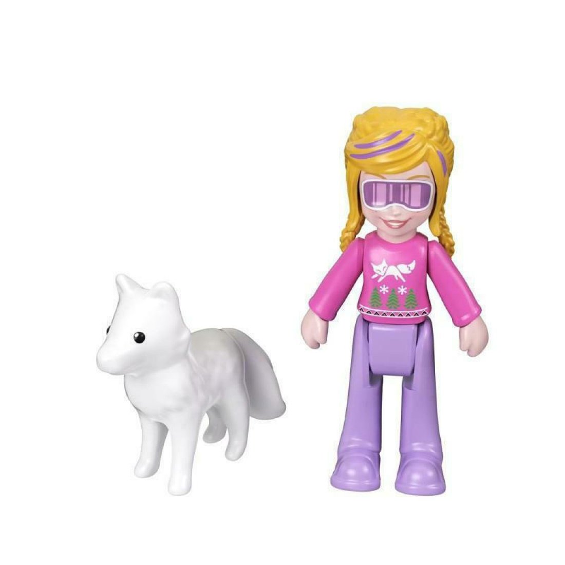Mattel Παιχνίδι Μινιατούρα Polly Pocket Flip And Reveal Arctic Fox για 4+ Ετών - Image 5