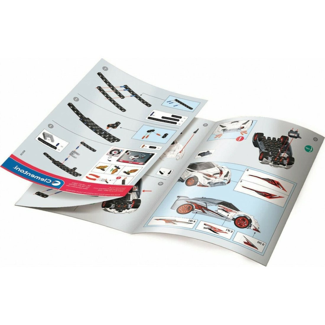 Clementoni Εκπαιδευτικό Παιχνίδι Μαθαίνω & Δημιουργώ Hypercar για 8+ Ετών - Image 4