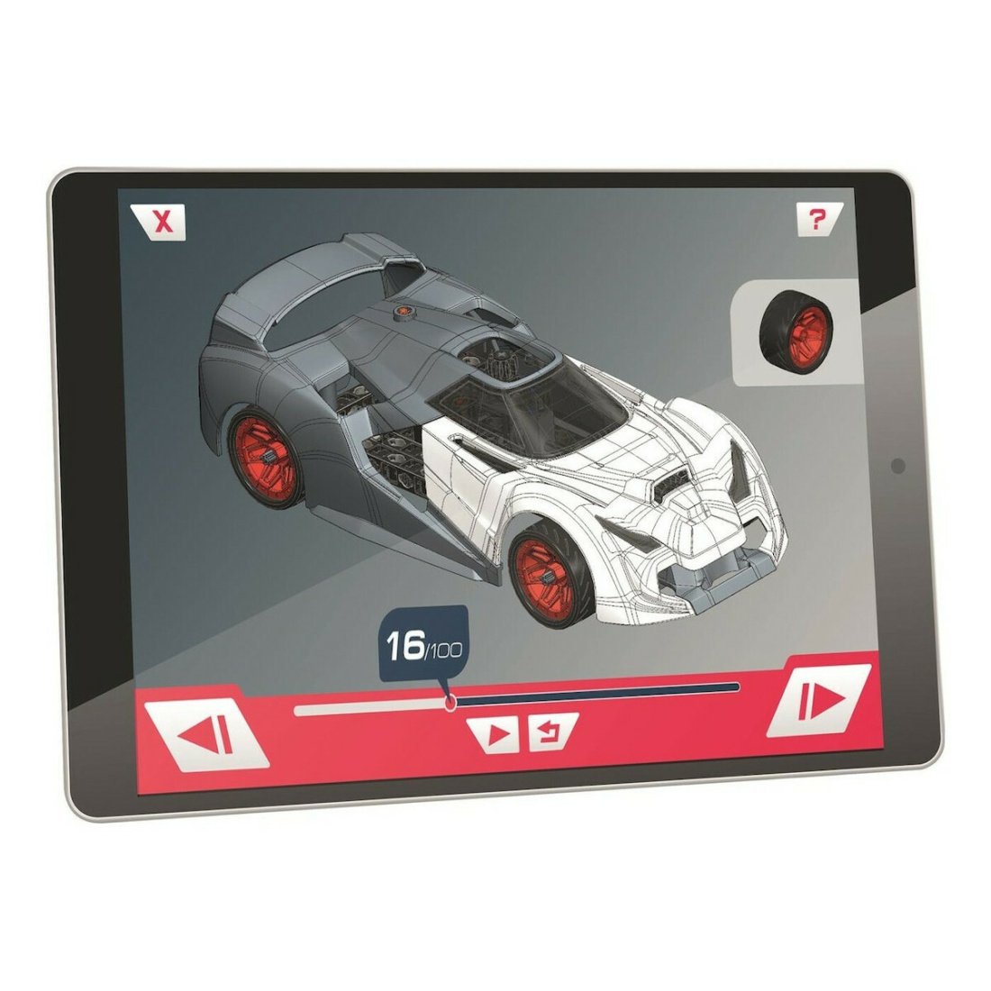 Clementoni Εκπαιδευτικό Παιχνίδι Μαθαίνω & Δημιουργώ Hypercar για 8+ Ετών - Image 5