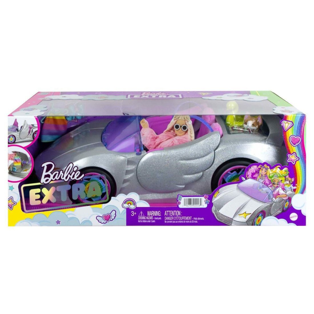 Mattel Barbie Extra Car Αυτοκίνητο Με Κατοικίδιο & Αξεσουάρ (HDJ47) - Image 7