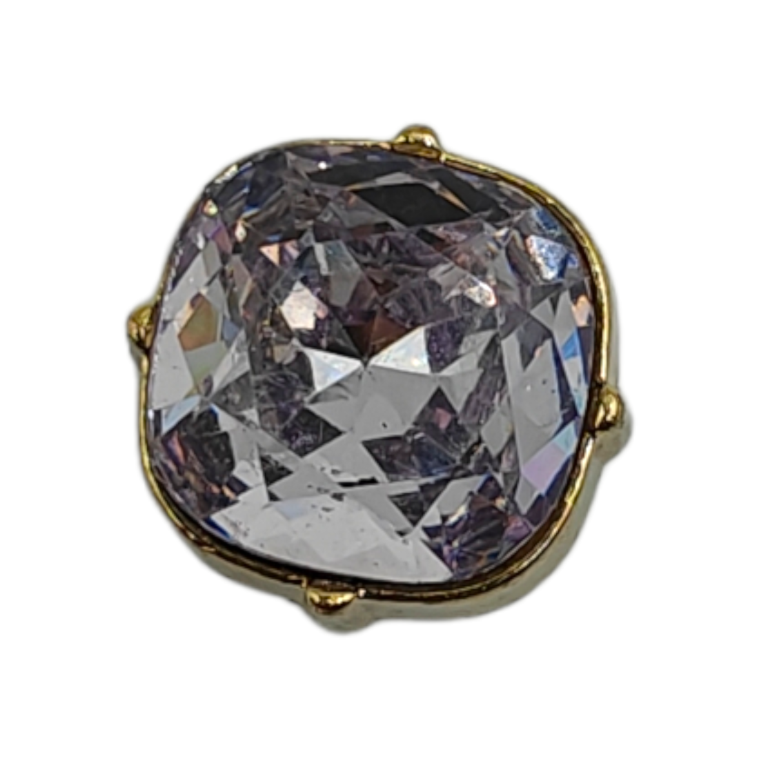 Μεταλλικό Αξεσουάρ για Διακόσμηση Παπουτσιών Crocs σχέδιο Gem White 1 - Image 2