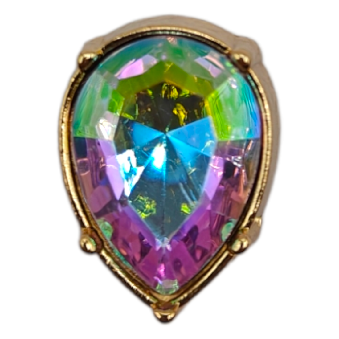 Μεταλλικό Αξεσουάρ για Διακόσμηση Παπουτσιών Crocs σχέδιο Ariel Drop Iredescent - Image 3