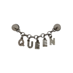 Μεταλλικό Αξεσουάρ για Διακόσμηση Παπουτσιών Crocs σχέδιο Queen Chain Silver with Strass - Image 2