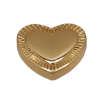 Μεταλλικό Αξεσουάρ για Διακόσμηση Παπουτσιών Crocs σχέδιο Gold Heart