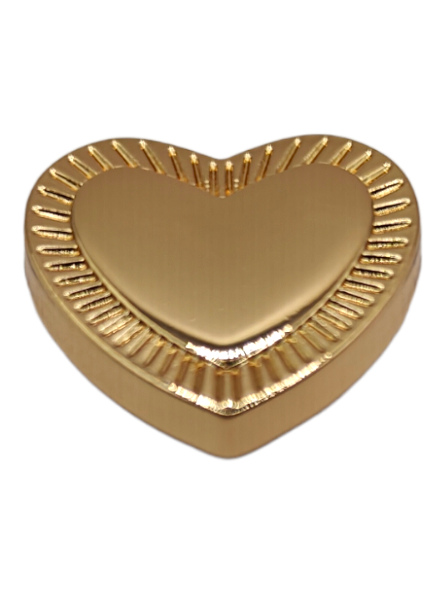 IMG20231115214329 Μεταλλικό Αξεσουάρ για Διακόσμηση Παπουτσιών Crocs σχέδιο Gold Heart - Image 1