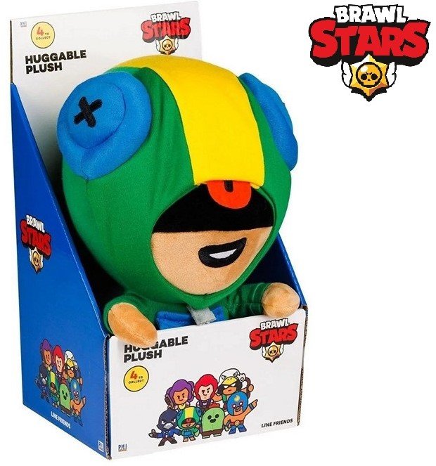 brawl-stars-huggable-pluche-leon-30cm Brawl Stars Leon Λούτρινο 30εκ. - Image 1
