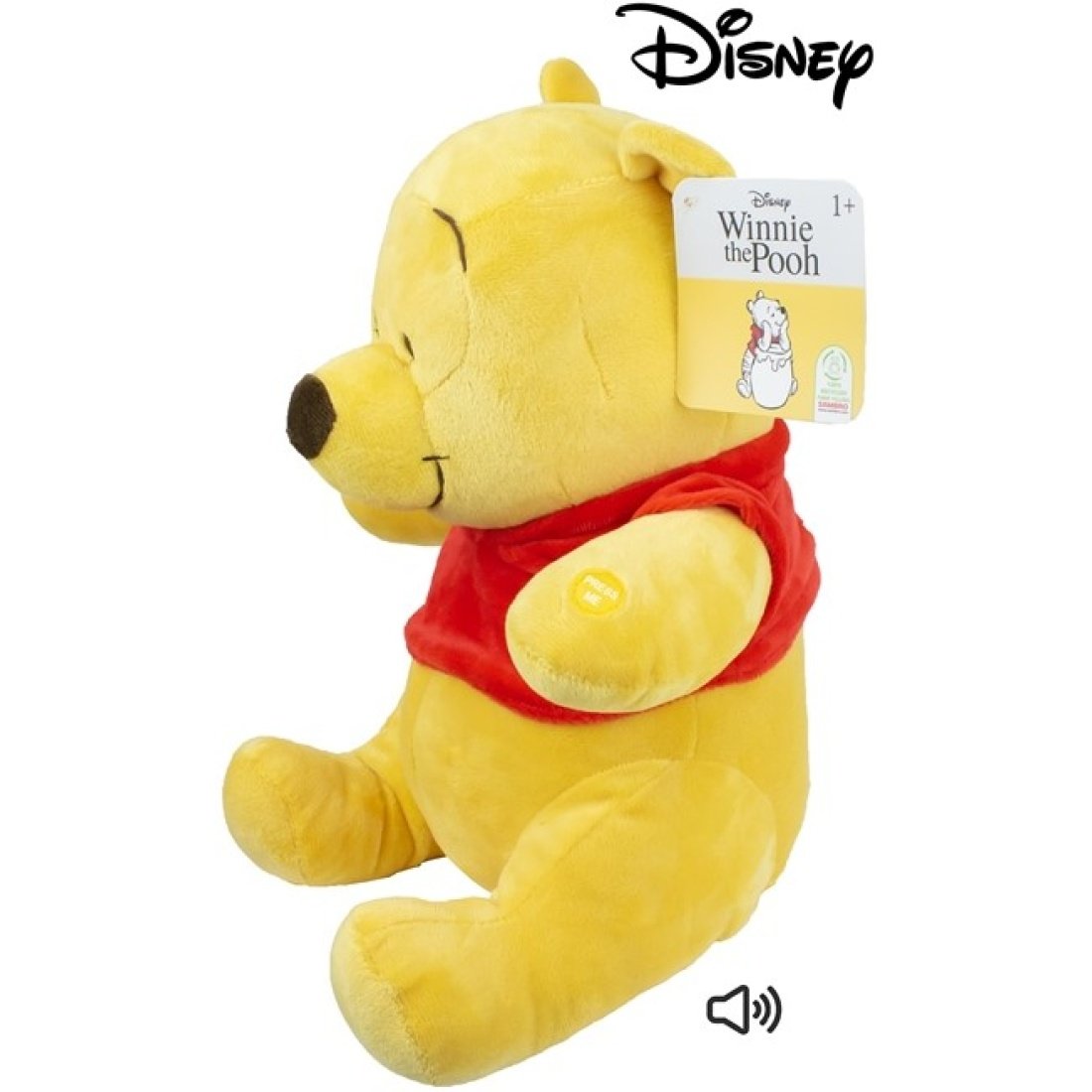 Disney Λούτρινο Disney Winnie The Pooh με Ήχο 28 εκ. - Image 2
