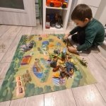 Σετ παιχνιδιών Δεινόσαυροι 24τμχ με Χαλάκι Πάρκο Δεινοσαύρων σε Κουτί - Image 2