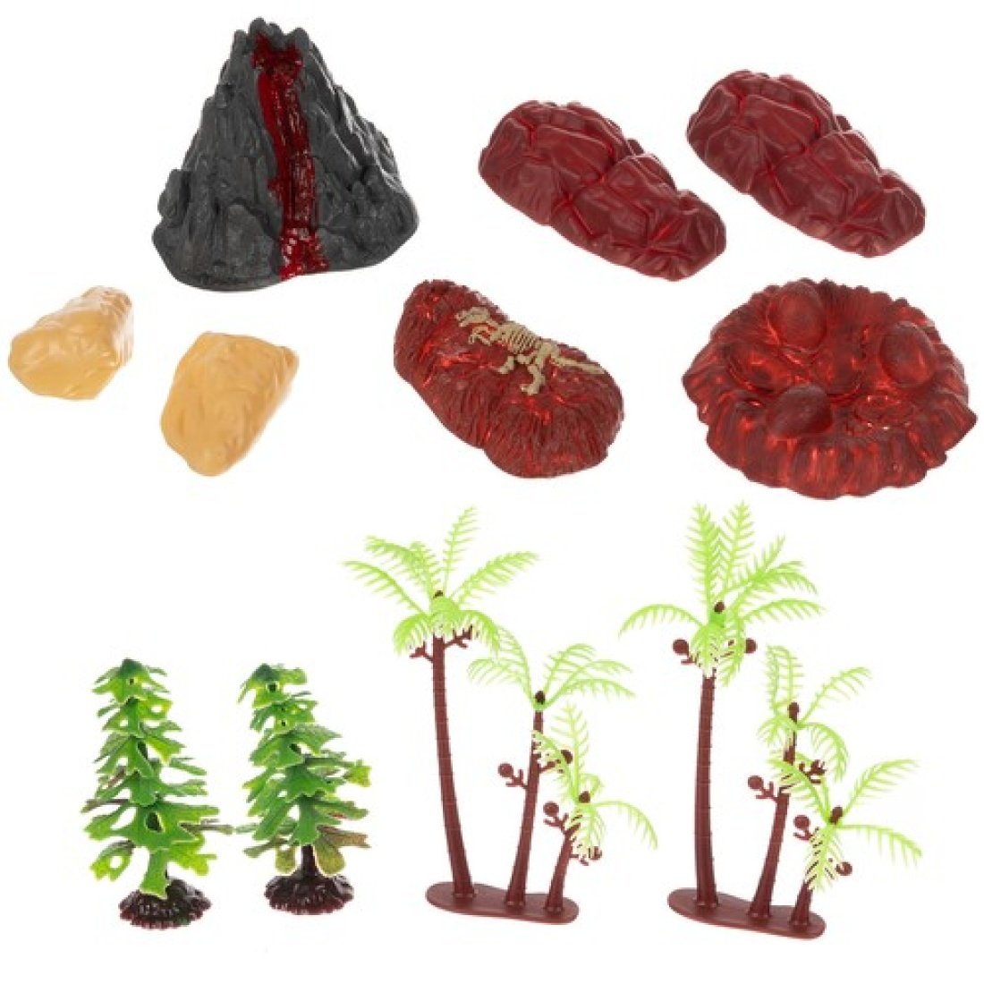 Σετ παιχνιδιών Δεινόσαυροι 24τμχ με Χαλάκι Πάρκο Δεινοσαύρων σε Κουτί - Image 9