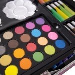 Σετ Ζωγραφικής 145 Τεμαχίων σε Ροζ Βαλιτσάκι με Μονόκερο - Image 9