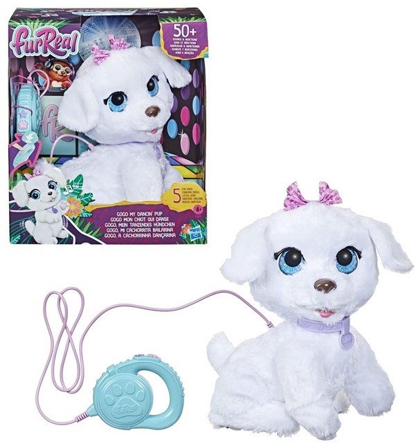 fur-real-friends-gogo-my-dancin-pup-30x35cm Hasbro Λούτρινο Furreal Gogo My Dancin με Κίνηση & Ήχο 36 εκ. για 4+ Ετών - Image 1