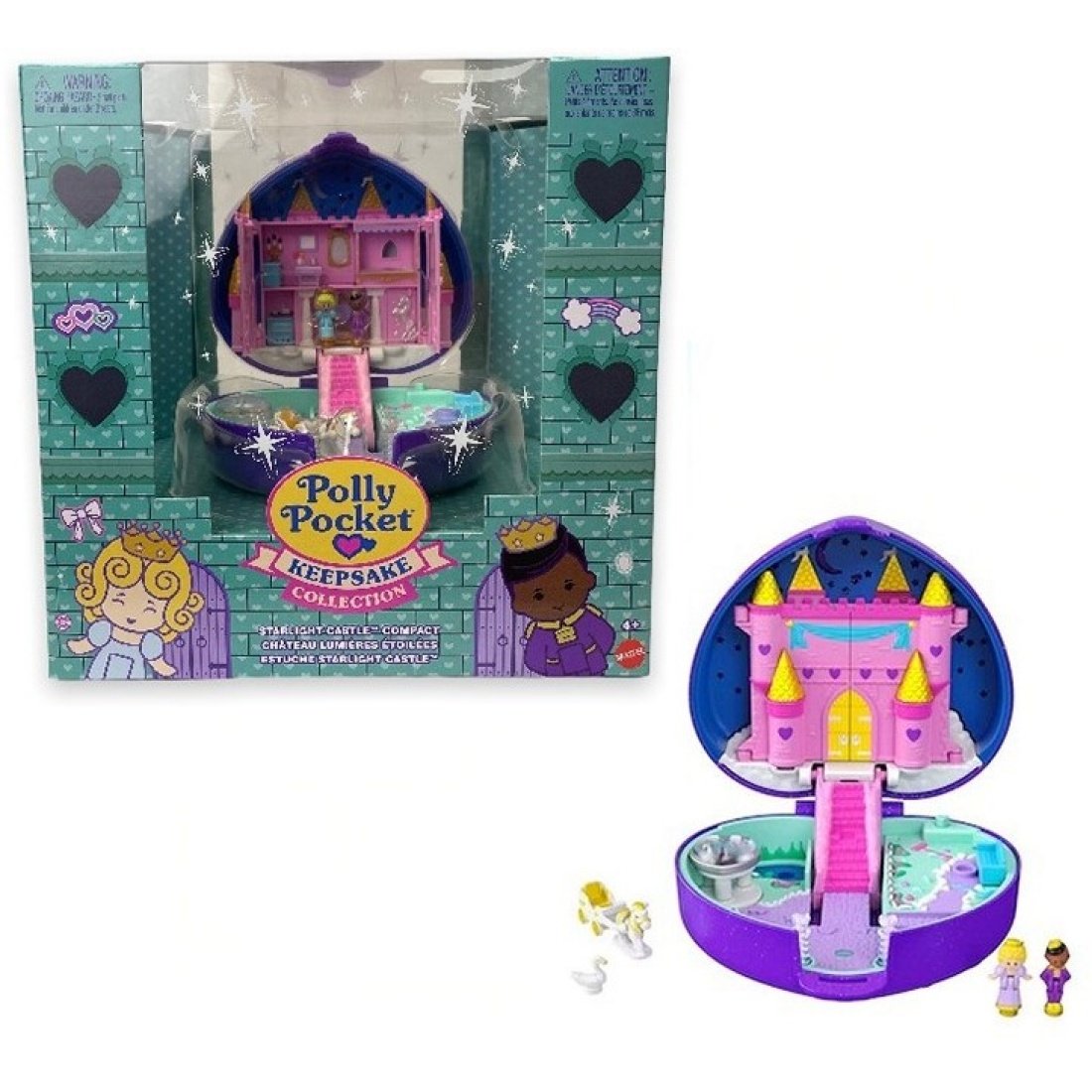 Mattel Παιχνίδι Μινιατούρα Polly Pocket Starlight Castle για 4+ Ετών - Image 4
