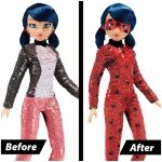 Κούκλα Μαγική Μεταμόρφωση Από Marinette σε LadyBug Miraculous - Image 2
