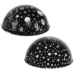 Malatec Παιδικό Φωτιστικό Projector με Προβολή Αστεριών Μαύρο - Image 3