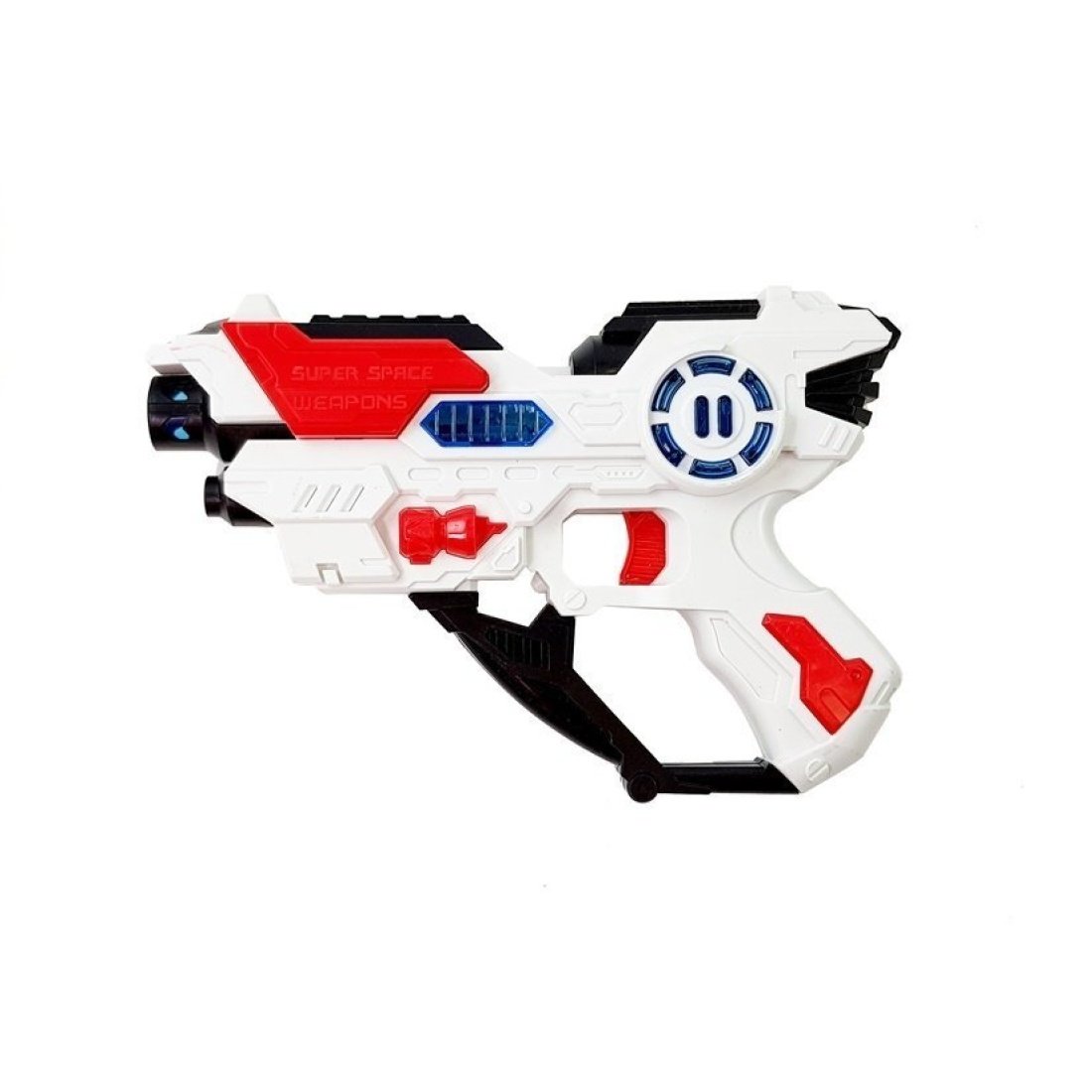 Σετ διαστημικό σπαθί, μάσκα όπλο ζώνη και Χειροπέδες με φως και ήχο, ηλικία 3+ Άσπρο - Image 6