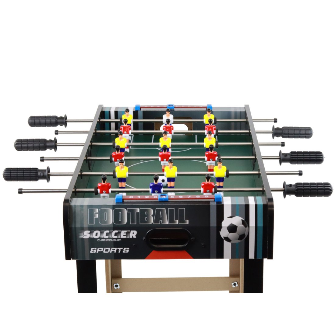 Επιδαπέδιο Ποδοσφαιράκι Ξύλινο Πολύχρωμο Μ69 x Π37 - Image 4