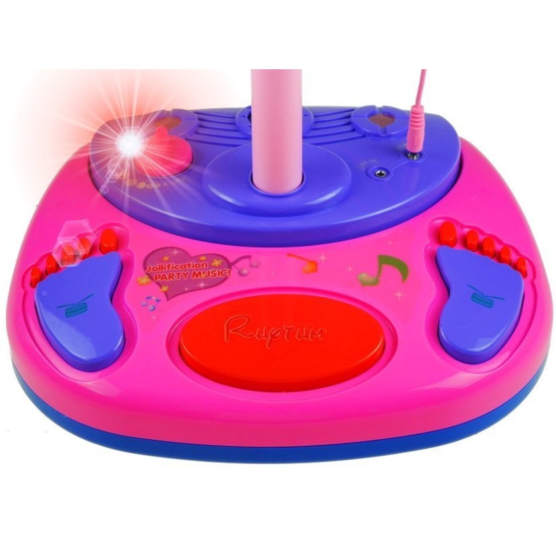 Μικρόφωνο ροζ με βάση - Image 3