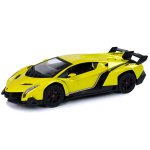 Τηλεκατευθυνόμενο Αυτοκίνητο Lamborghini Venedo Κίτρινο με Τιμόνι και Ταχύτητες - Image 4