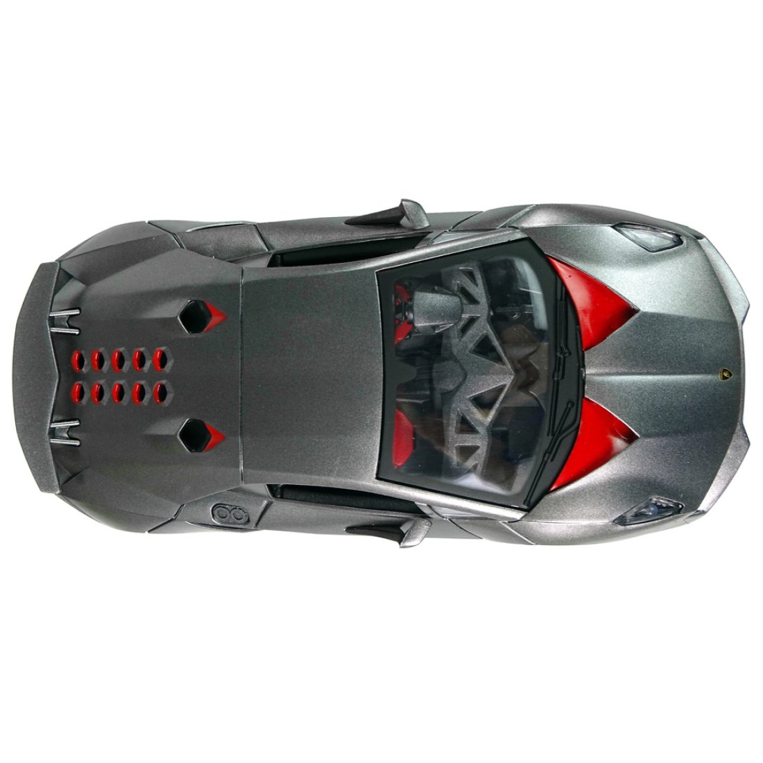 Lamborghini Τηλεκατευθυνόμενο Αυτοκίνητο Silver 1:24 2.4 G Lights - Image 5