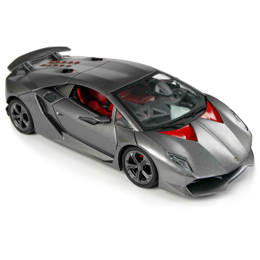 Lamborghini Τηλεκατευθυνόμενο Αυτοκίνητο Silver 1:24 2.4 G Lights - Image 2