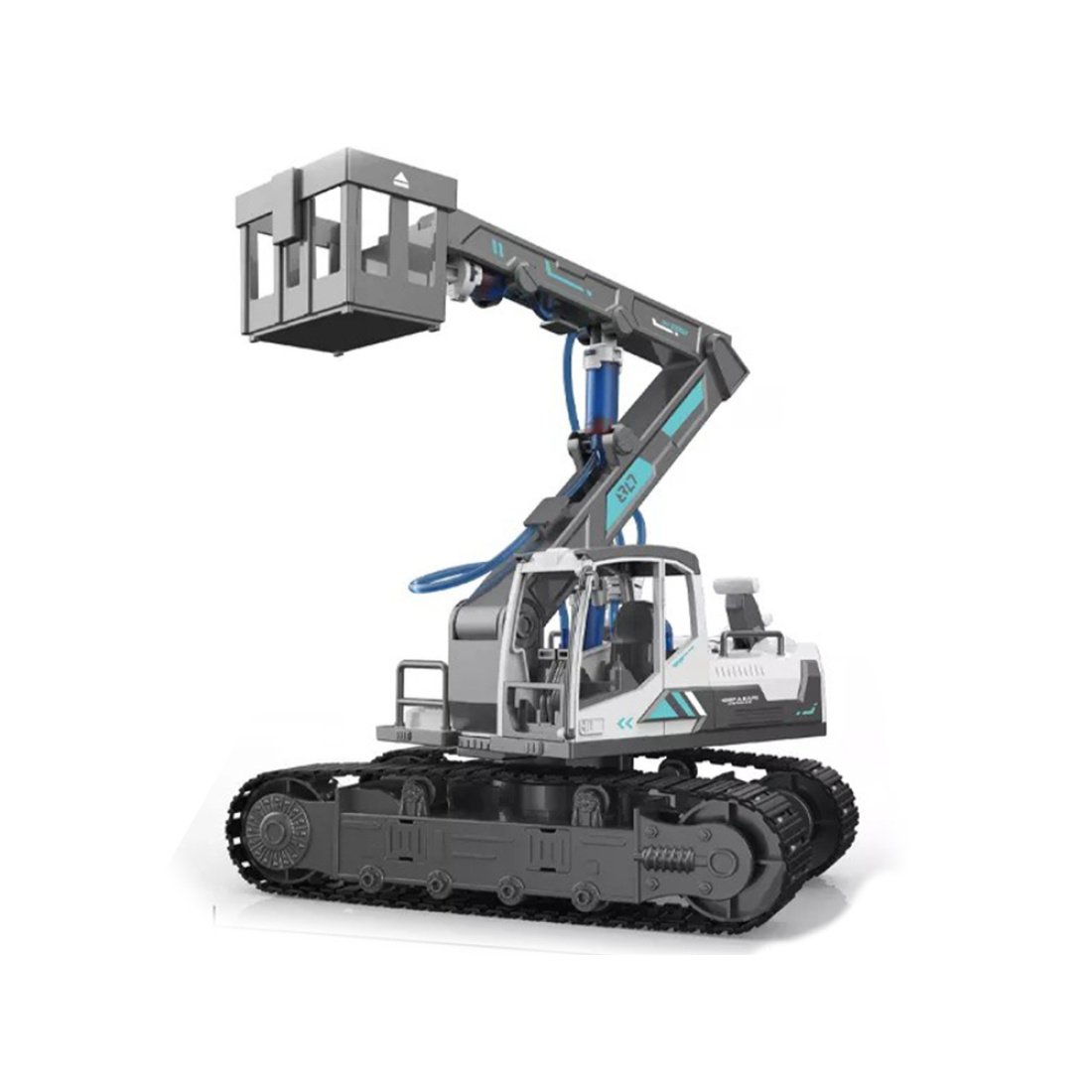 6 σε 1 Κιτ Υδραυλικής Κατασκευής Εκσκαφέων Χωματουργικών Μηχανημάτων DIY Kit - Image 5