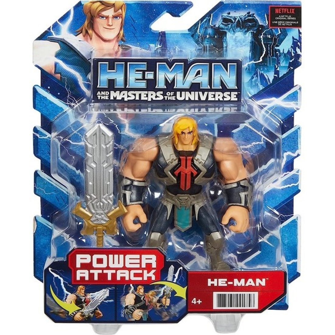 Mattel He-Man and the Masters of the Universe Action Animation Φιγούρα He-Man 14cm - Image 2