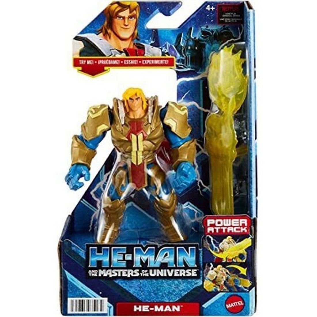 Mattel Masters Of The Universe He-Man In Grayskull Armour Power Attack Feature 2 Αξεσουάρ HDY37 - Image 7