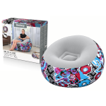 Bestway® Φουσκωτή Πουφ Πολυθρόνα - Κάθισμα  Inflate A Chair Floral 112 x 112 x 66 cm