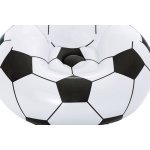 Bestway® Φουσκωτή Πουφ Πολυθρόνα - Κάθισμα σε Σχήμα Ποδοσφαιρικής Μπάλας 114x112x66cm - Beanless Soccer Ball Chair 75010 - Image 8
