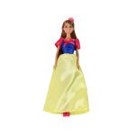 Παιδική Κούκλα Anlily Princess Μακριά Σκούρα Μαλλιά Κίτρινο Φόρεμα - Image 4