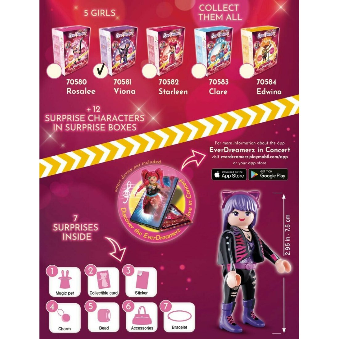 Playmobil Everdreamerz Viona - Μουσικός Κόσμος για 5-12 ετών - Image 5