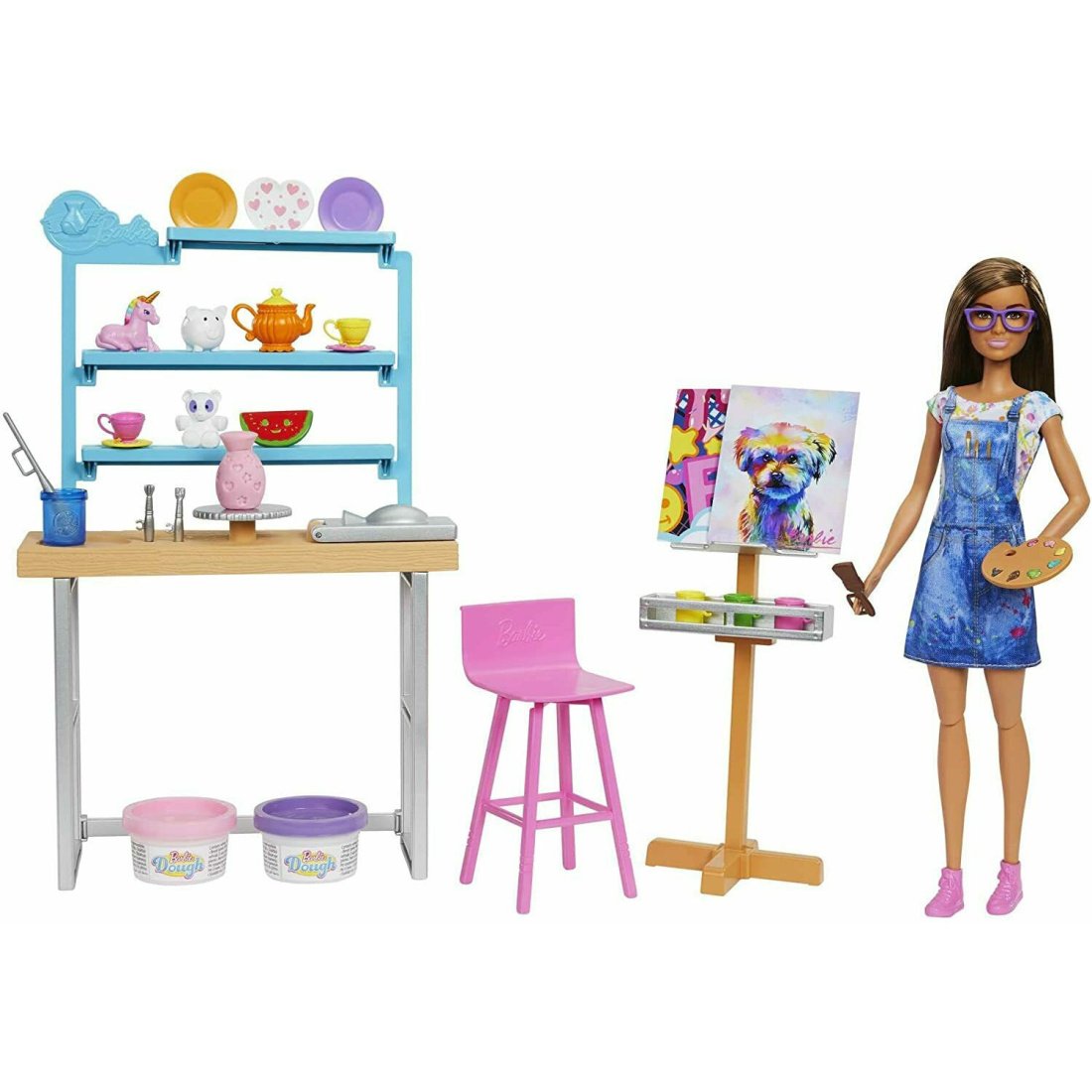 Mattel Barbie Στούντιο Ζωγραφικής για 3+ Ετών HCM85 - Image 7