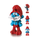 Clementoni The Smurfs Puzzle Στρουμφάκια 104 κομμάτια + 3D Φιγούρα ΠαπαΣτρουμφ, 03481 - Image 2