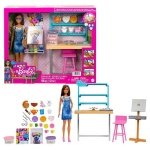 Mattel Barbie Στούντιο Ζωγραφικής για 3+ Ετών HCM85