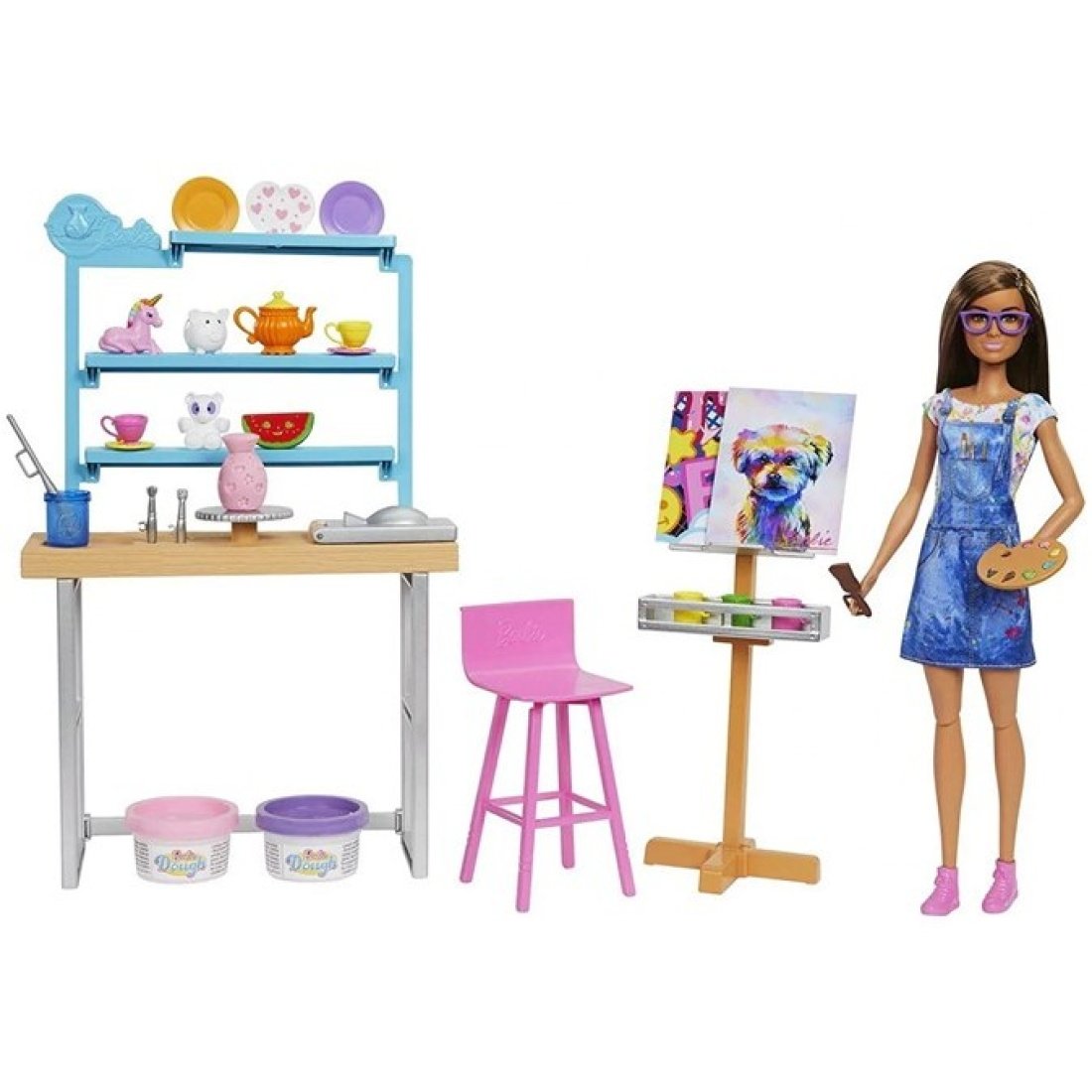 Mattel Barbie Στούντιο Ζωγραφικής για 3+ Ετών HCM85 - Image 2