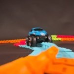 Kruzzel Σετ αγωνιστική πίστα αυτοκινητόδρομος 193 τεμαχίων, με αυτοκίνητο, 10x7.5x7 cm - Kruzzel - Image 5